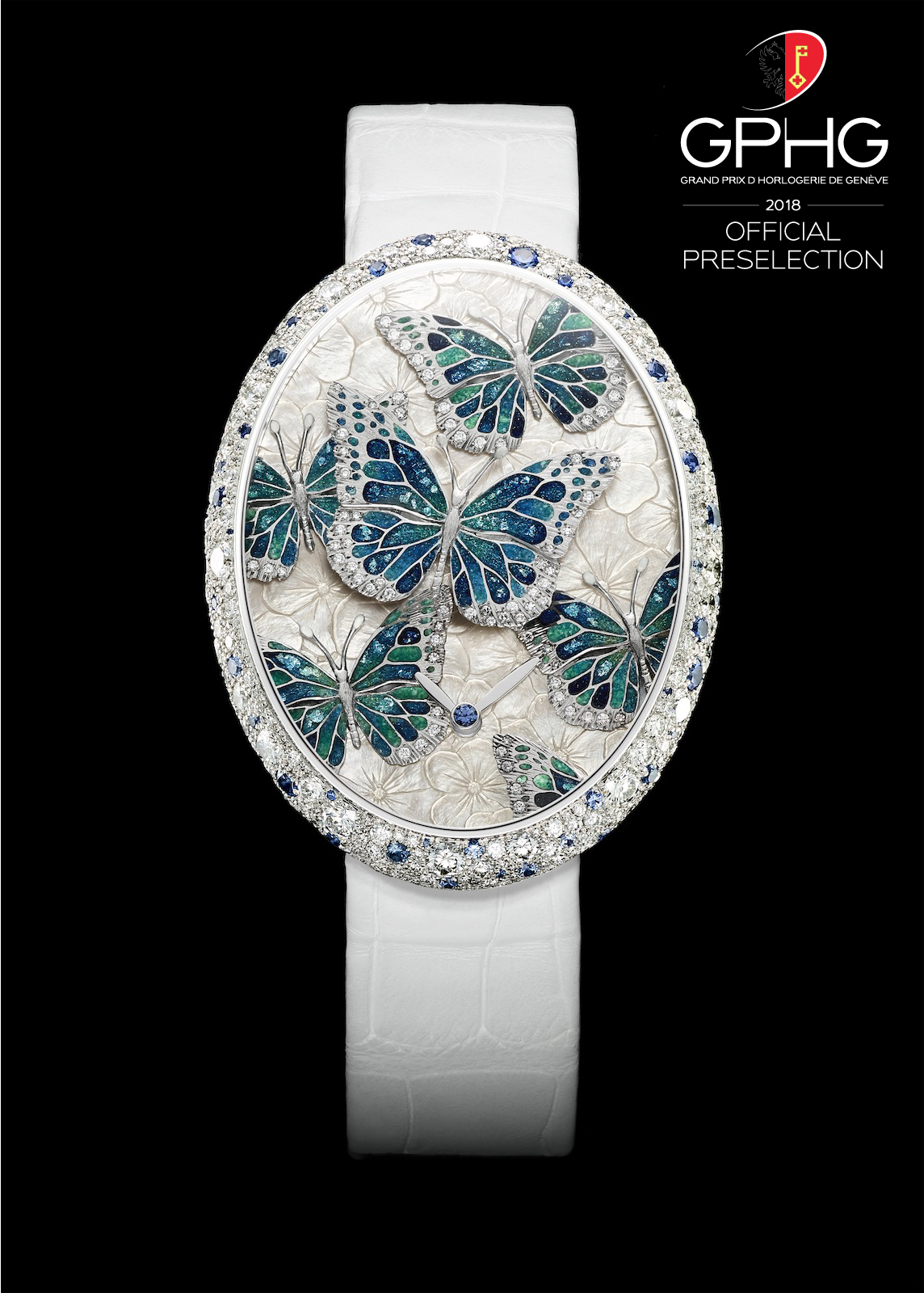 Ballet in Blue Van't Hoff Swiss Watch collection